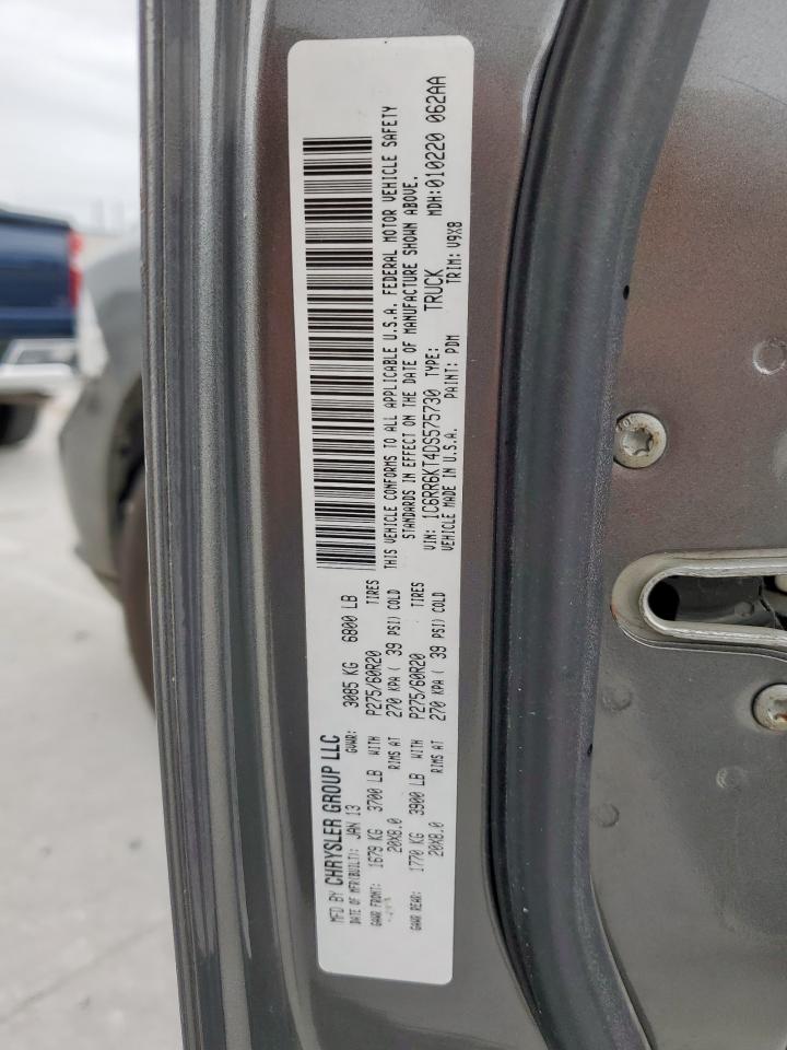 2013 Ram 1500 St VIN: 1C6RR6KT4DS575730 Lot: 63658545