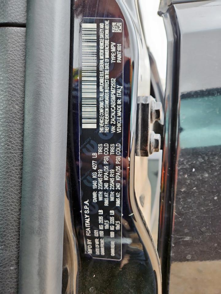 2021 Jeep Renegade Sport VIN: ZACNJCAB5MPM72552 Lot: 63138615