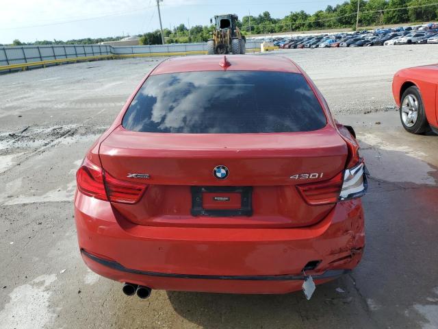  BMW 4 SERIES 2018 Красный