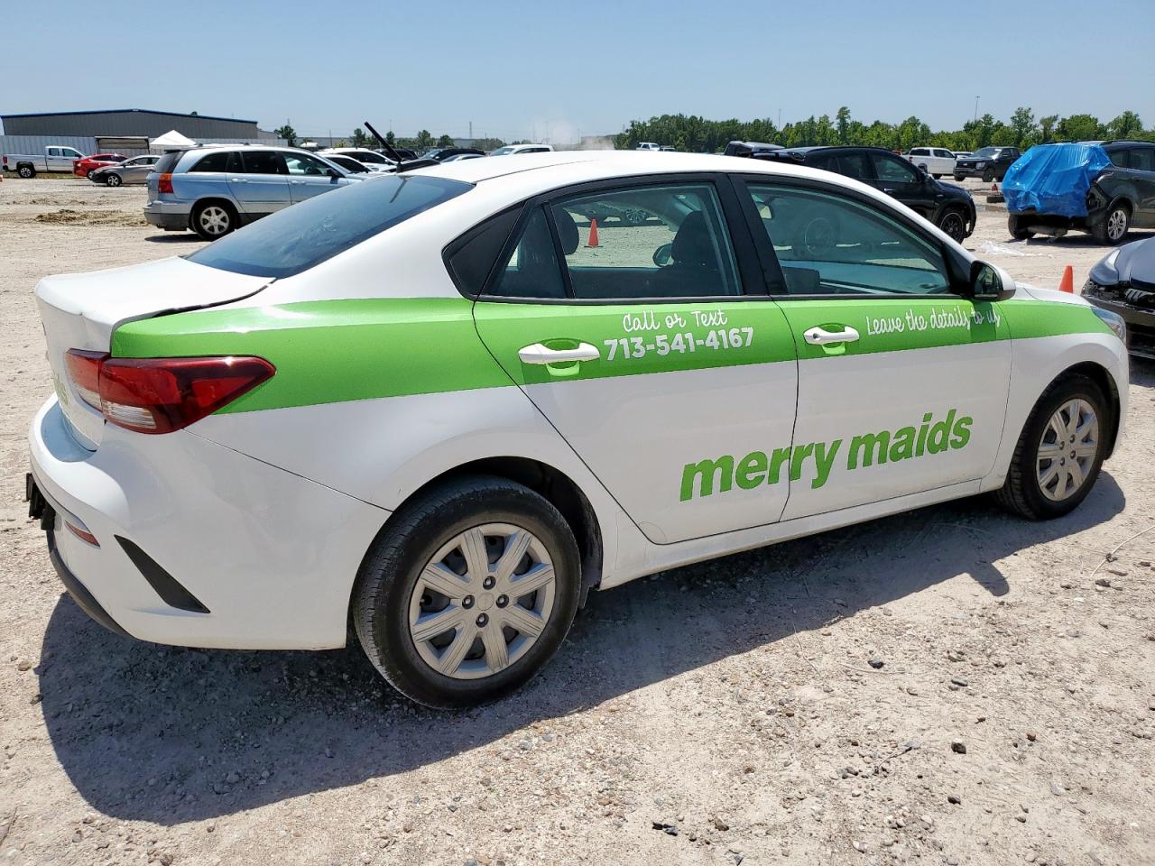 2023 Kia Rio Lx white null gas 3KPA24AD5PE629231 photo #4