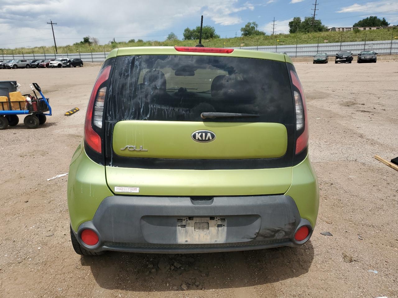 2015 Kia Soul + VIN: KNDJP3A53F7785870 Lot: 63677025