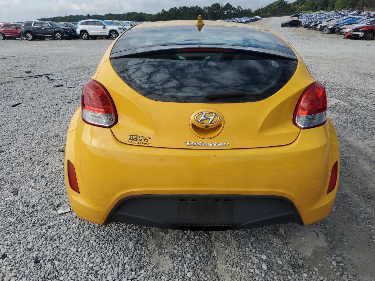 2015 Hyundai Veloster VIN: KMHTC6ADXFU244602 Lot: 63274895