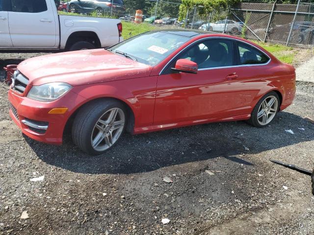 Coupet MERCEDES-BENZ C-CLASS 2015 Czerwony