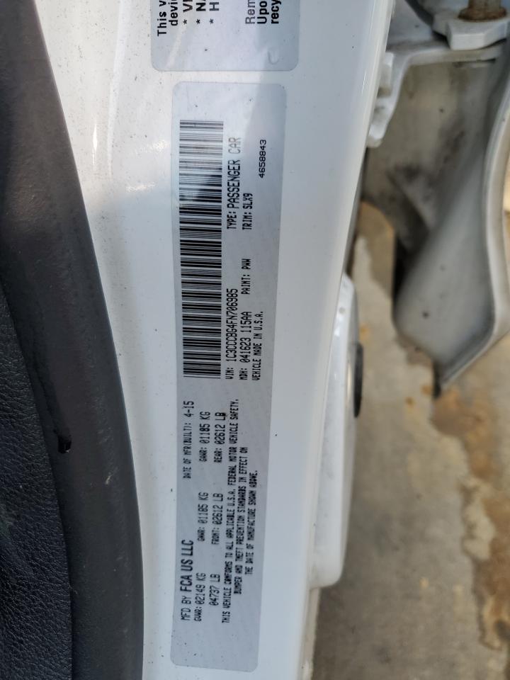 2015 Chrysler 200 S VIN: 1C3CCCBG4FN706985 Lot: 64621245