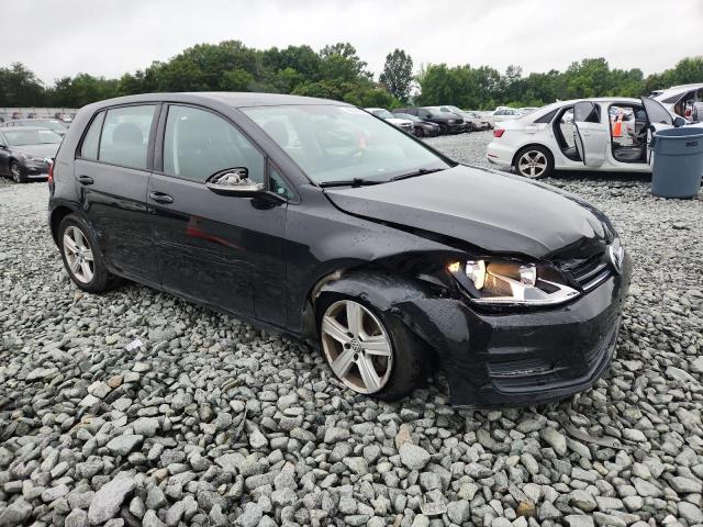 Hatchbacks VOLKSWAGEN GOLF 2017 Czarny