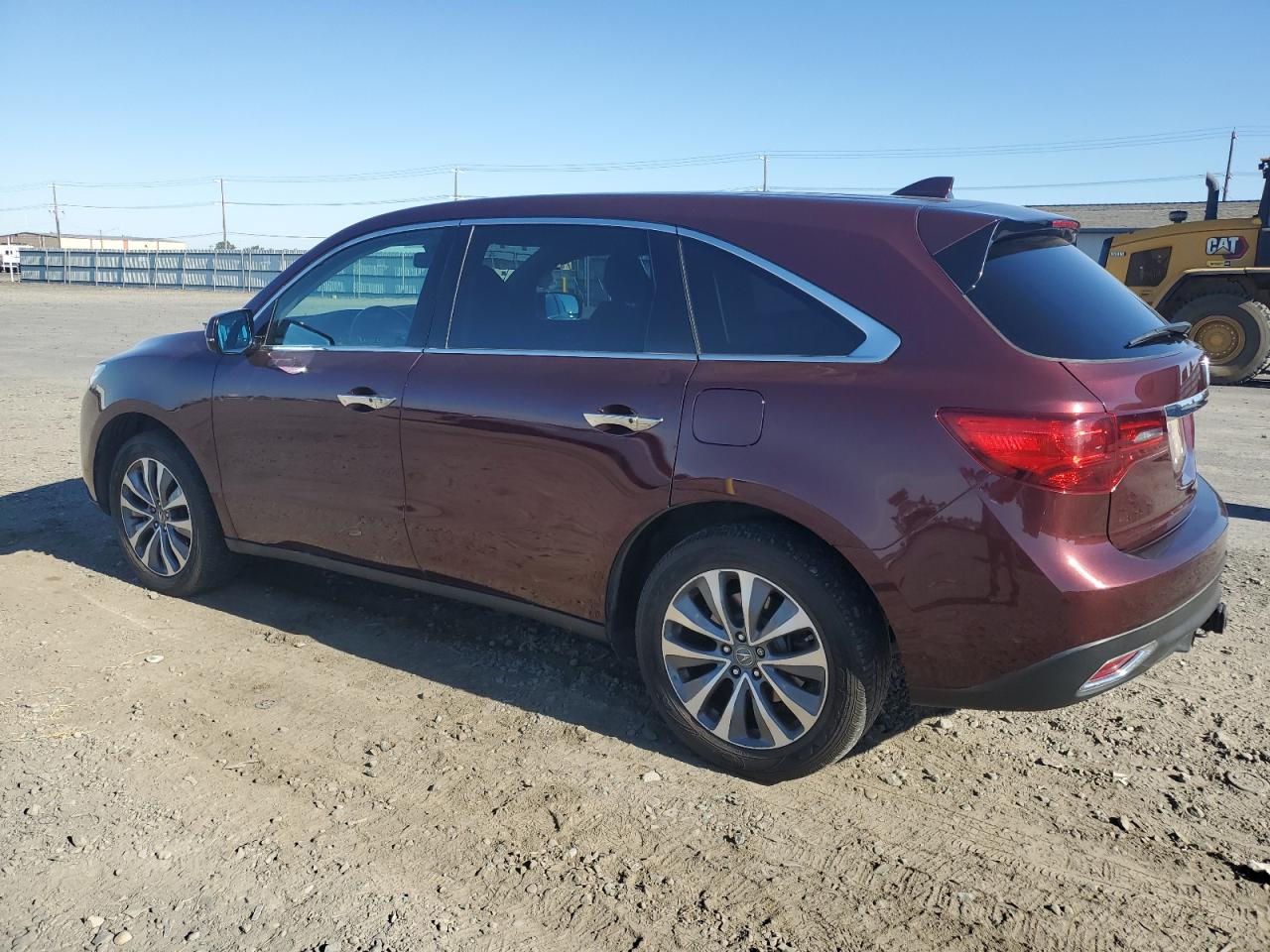 2014 Acura Mdx Technology VIN: 5FRYD4H49EB040607 Lot: 66901345