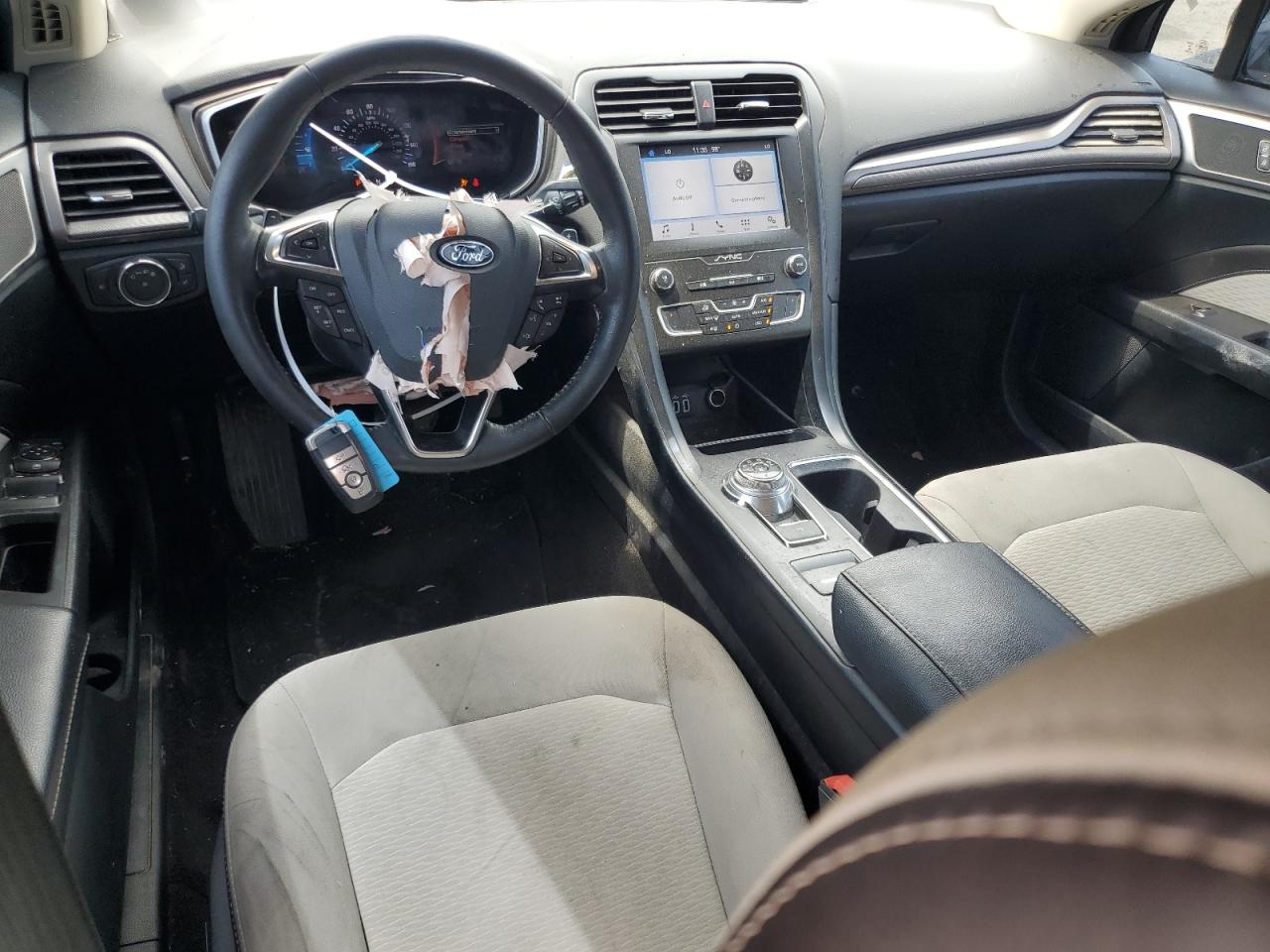 2019 Ford Fusion Se VIN: 3FA6P0HD8KR276027 Lot: 66023825