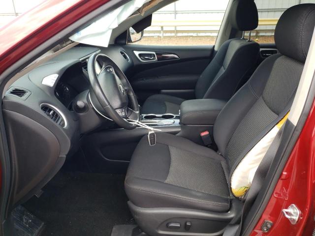  NISSAN PATHFINDER 2017 Czerwony