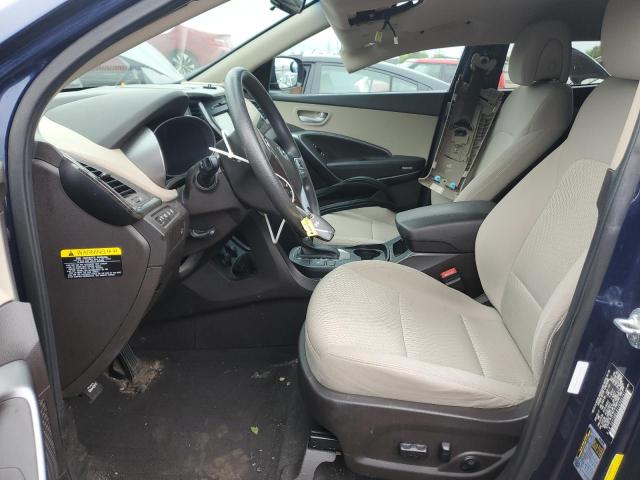  HYUNDAI SANTA FE 2018 Синий