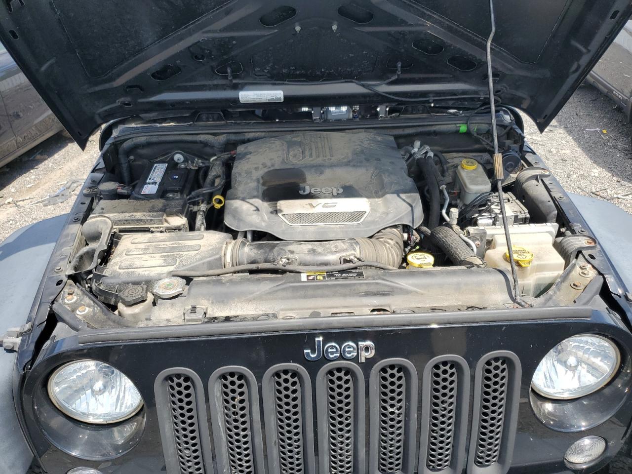 2017 Jeep Wrangler Unlimited Sport VIN: 1C4BJWDG7HL604106 Lot: 65230065