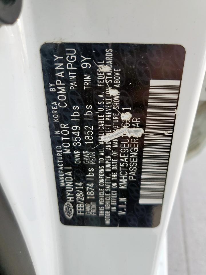 2014 Hyundai Accent Gls VIN: KMHCT5AE9EU166251 Lot: 65276535