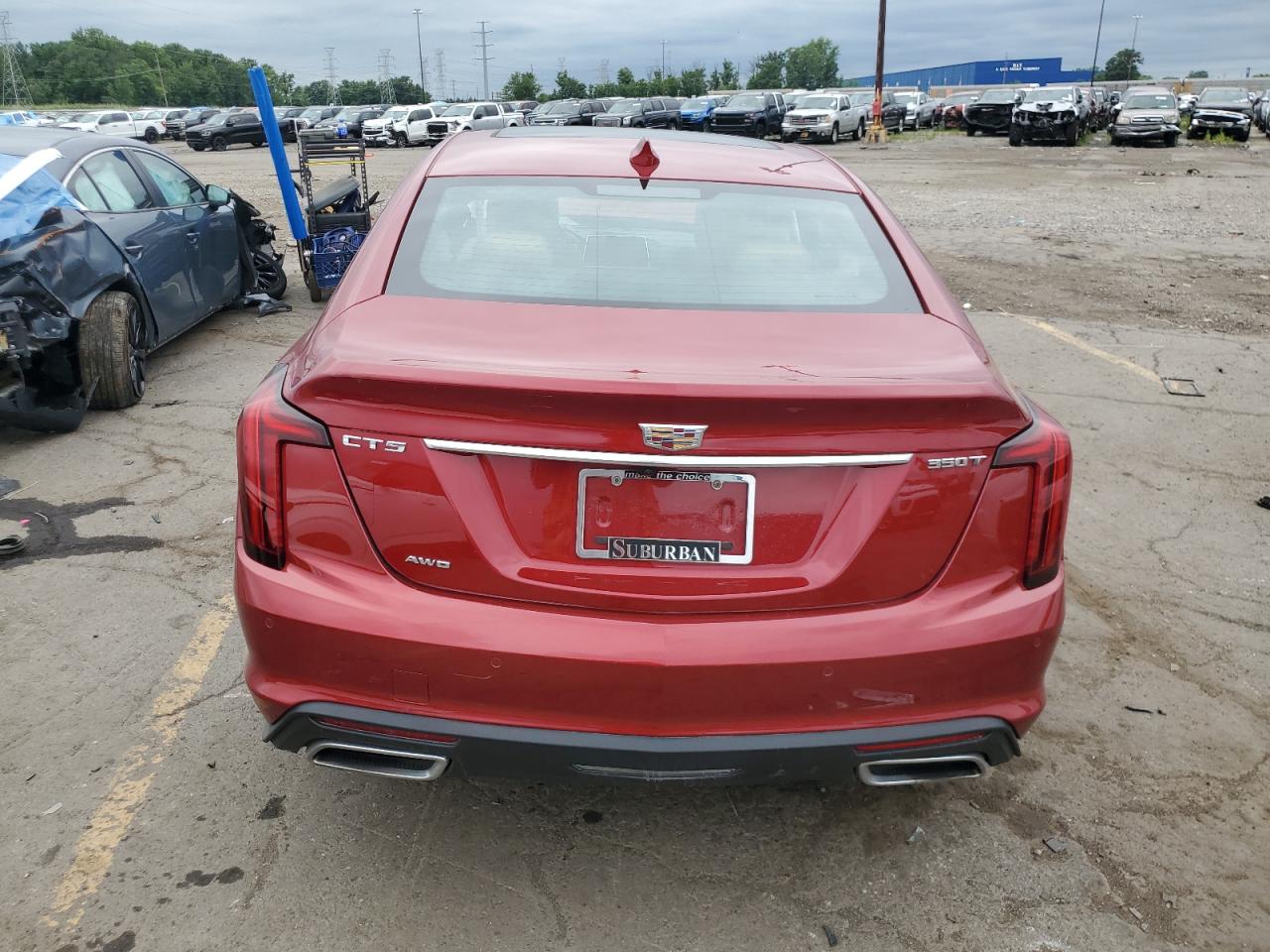 2020 Cadillac Ct5 Premium Luxury VIN: 1G6DT5RK1L0130256 Lot: 63637235