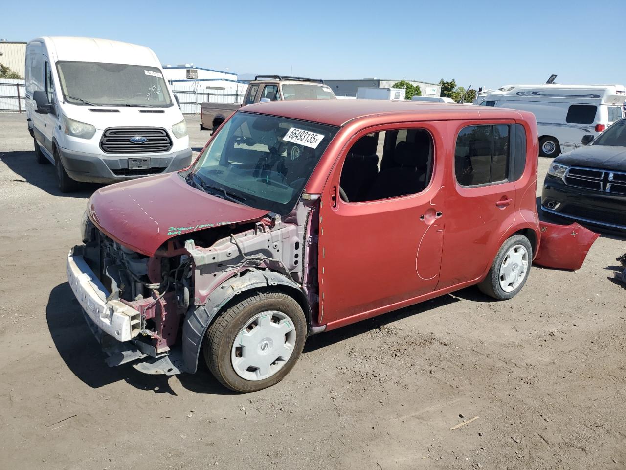 2009 Nissan Cube Base VIN: JN8AZ28R19T108457 Lot: 66493135