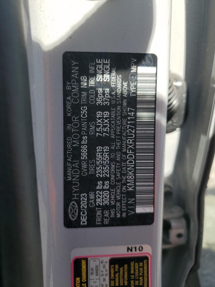 2024 Hyundai Ioniq 5 Sel VIN: KM8KNDDFXRU271147 Lot: 64012735