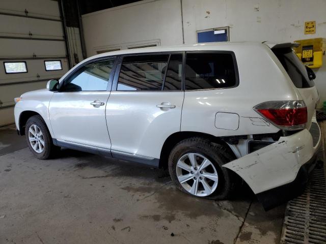  TOYOTA HIGHLANDER 2013 Biały