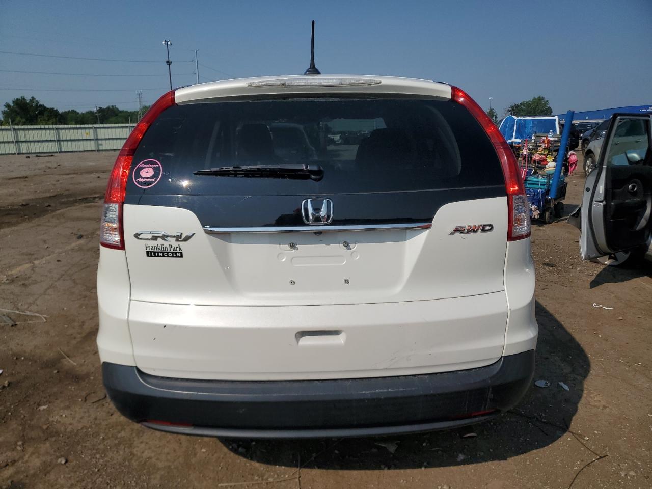 2013 Honda Cr-V Exl VIN: 2HKRM4H71DH106082 Lot: 64729905