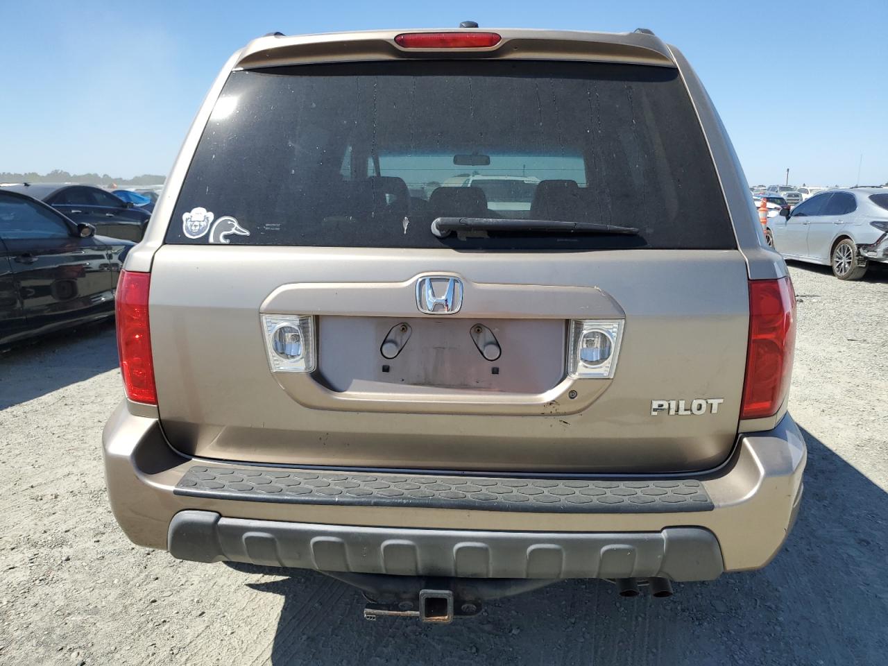 2003 Honda Pilot Exl VIN: 2HKYF18503H614321 Lot: 64324245