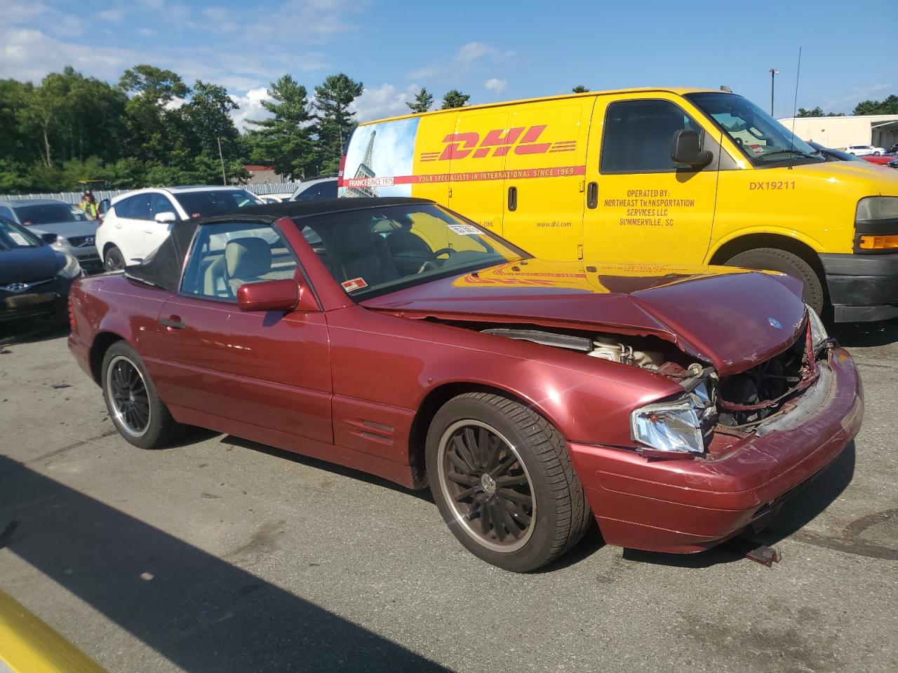 1997 Mercedes-Benz Sl 500 VIN: WDBFA67F9VF154908 Lot: 65735675