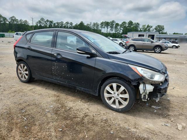 Hatchbacks HYUNDAI ACCENT 2013 Czarny