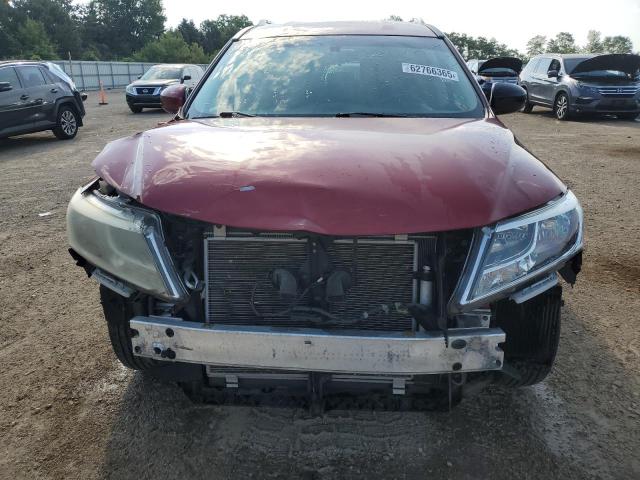  NISSAN PATHFINDER 2016 Czerwony