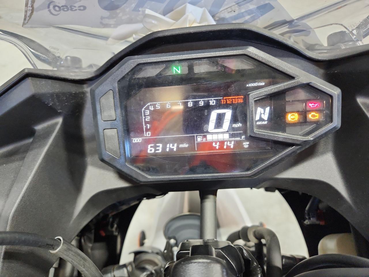 2024 Kawasaki Ex500 VIN: ML5EXGG17RDA31354 Lot: 63742645