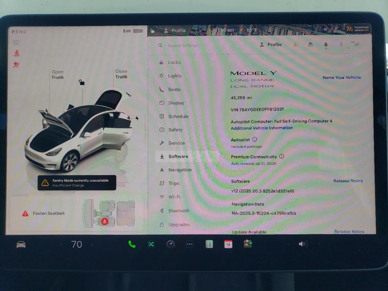 2023 Tesla Model Y VIN: 7SAYGDEE0PF812021 Lot: 64625425