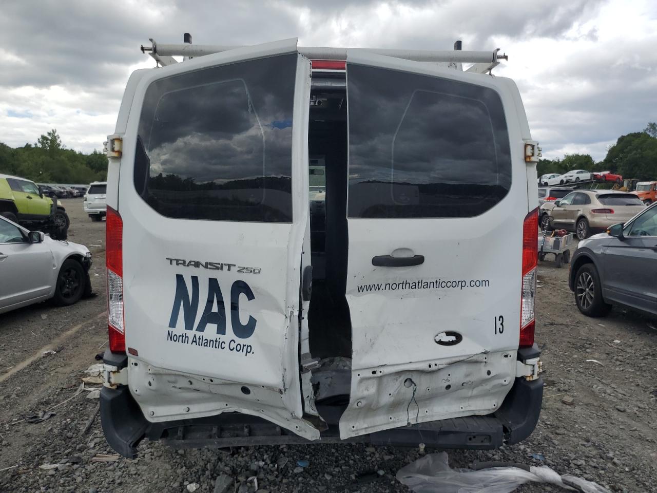 2015 Ford Transit T-250 VIN: 1FTNR1ZM2FKB20094 Lot: 63055495