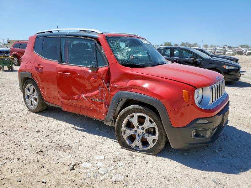  JEEP RENEGADE 2018 Red