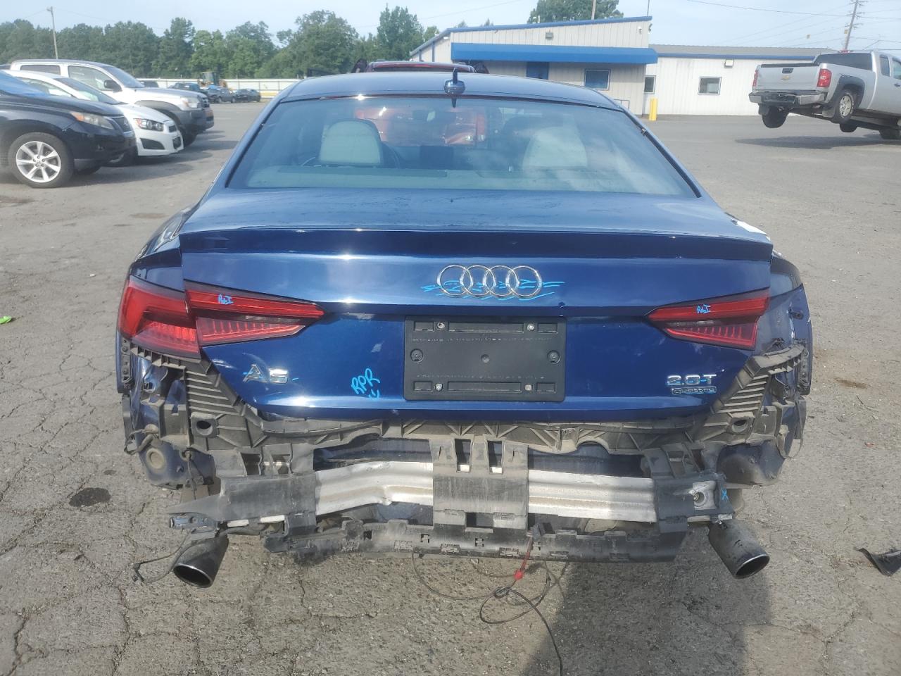 2018 Audi A5 Premium VIN: WAUNNAF52JA011140 Lot: 62852725