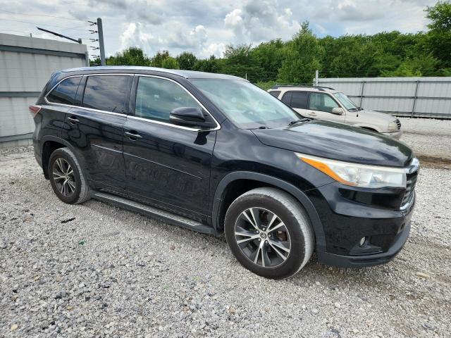  TOYOTA HIGHLANDER 2016 Черный