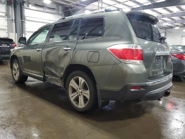  TOYOTA HIGHLANDER 2013 Green