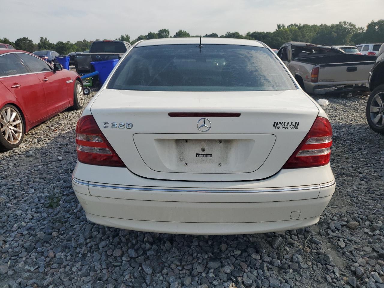 2005 Mercedes-Benz C 320 VIN: WDBRF64J55F557937 Lot: 63969165