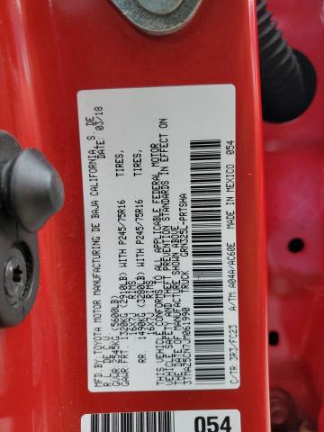 2018 TOYOTA TACOMA DOUBLE CAB  