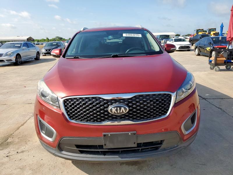  KIA SORENTO 2016 Czerwony