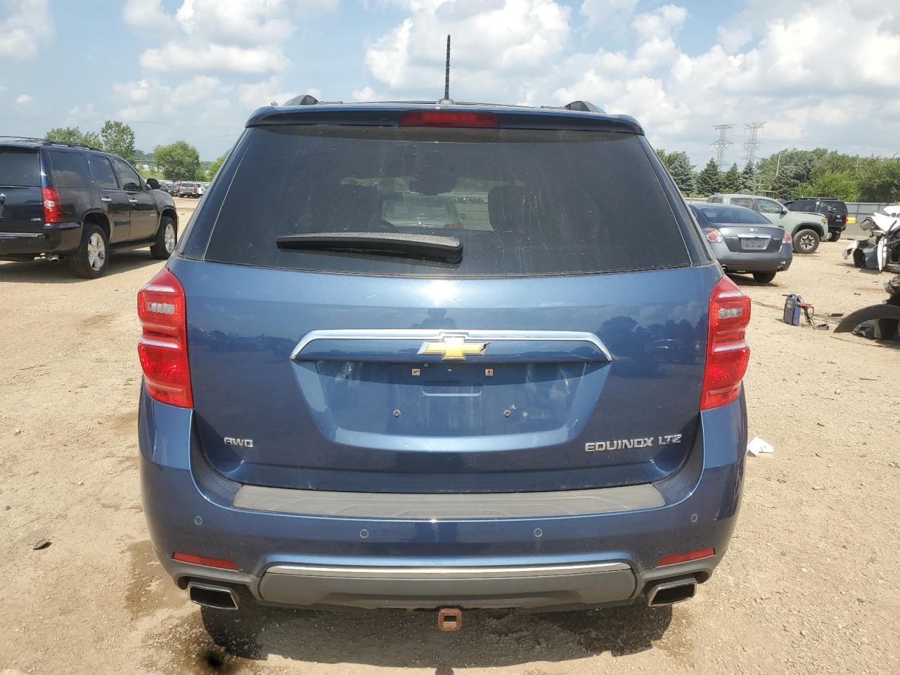 2016 Chevrolet Equinox Ltz VIN: 2GNFLGE32G6165232 Lot: 64467665