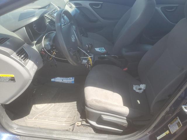  HYUNDAI ELANTRA 2015 Granatowy