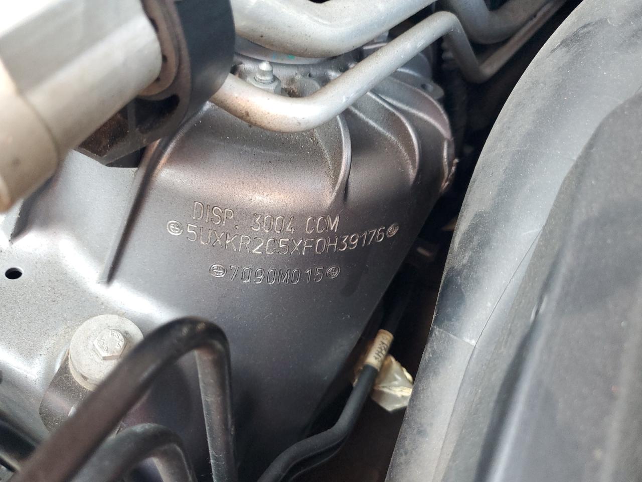 2015 BMW X5 Sdrive35I VIN: 5UXKR2C5XF0H39176 Lot: 66180545