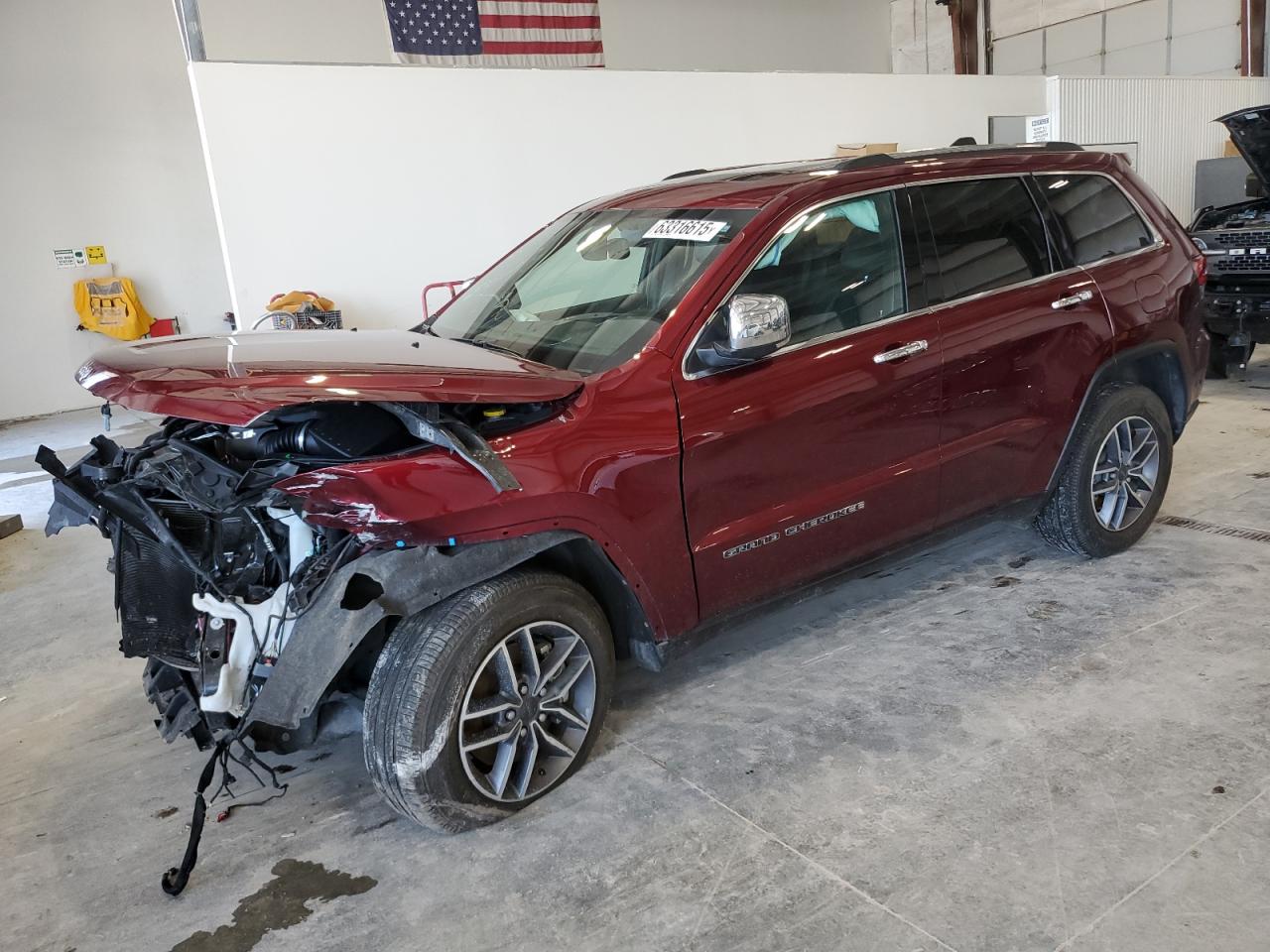 2021 Jeep Grand Cherokee Limited VIN: 1C4RJFBG4MC677591 Lot: 63316615