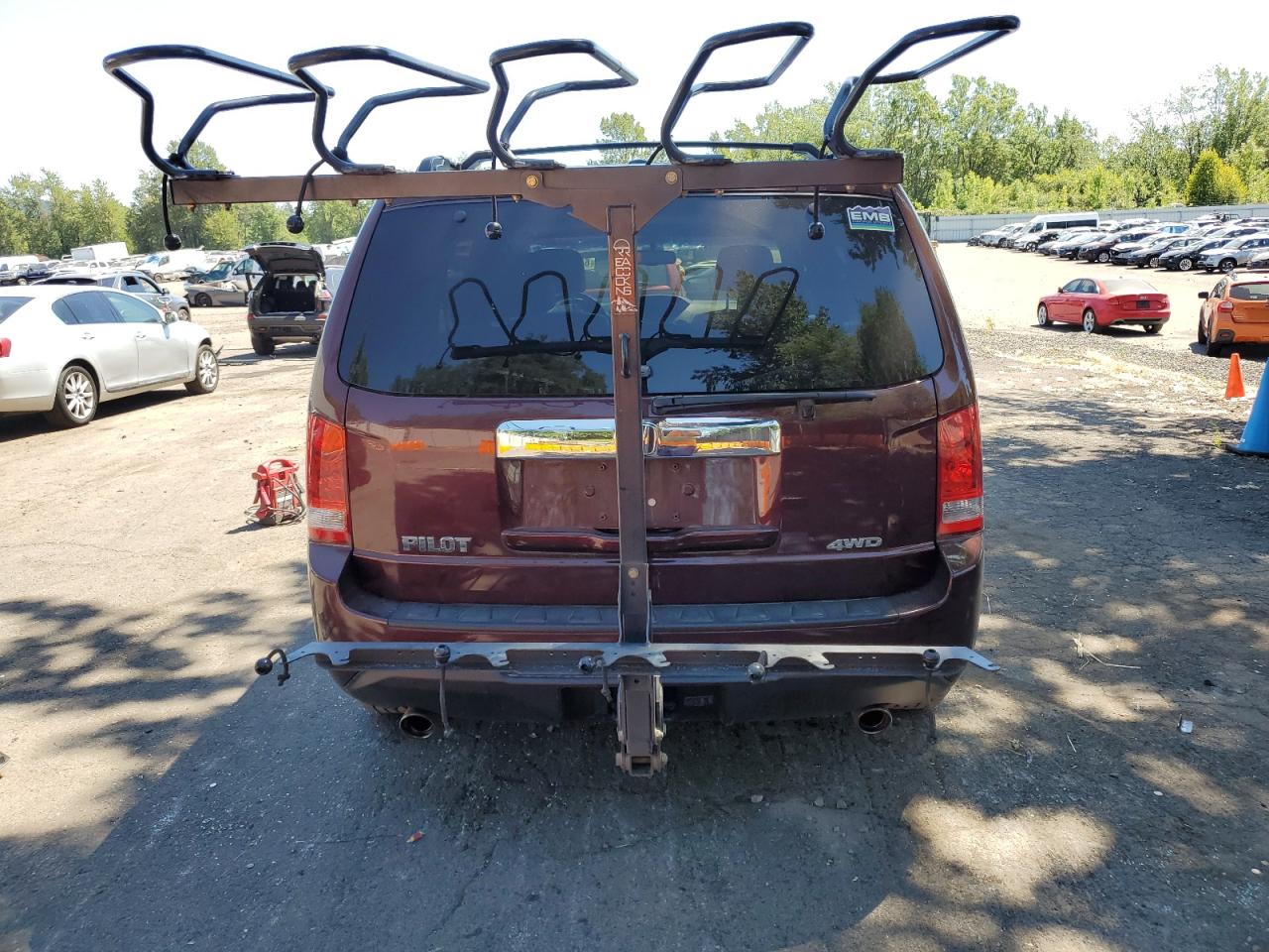 2013 Honda Pilot Exl VIN: 5FNYF4H55DB046116 Lot: 65079835