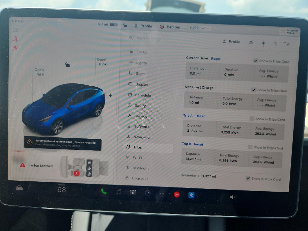 2023 Tesla Model Y VIN: 7SAYGAEE7PF797905 Lot: 65114325