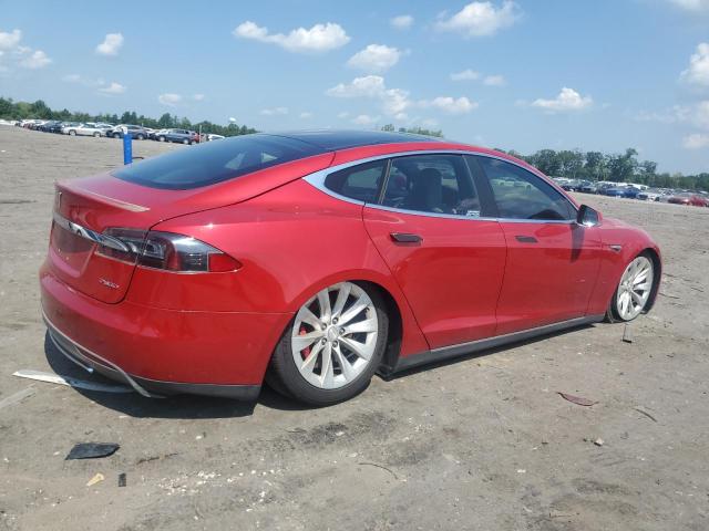 Hatchbacks TESLA MODEL S 2014 Red