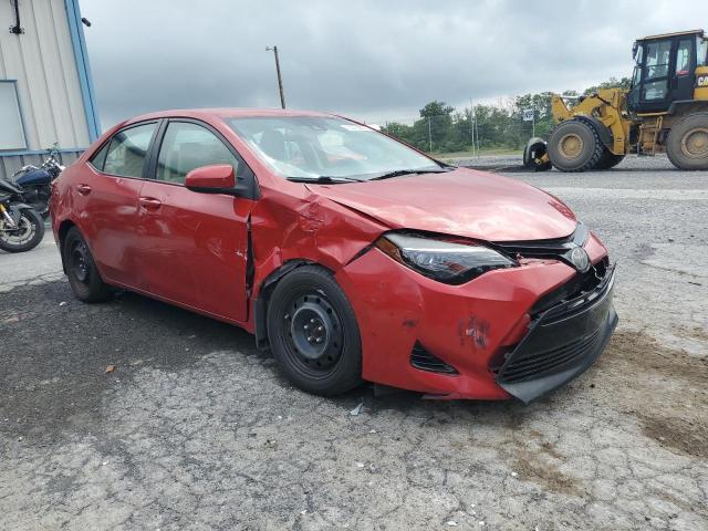  TOYOTA COROLLA 2017 Red