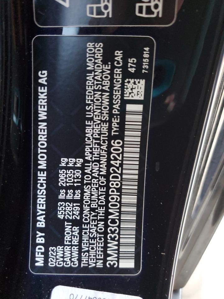 2023 BMW 230Xi VIN: 3MW33CM09P8D24206 Lot: 64114095