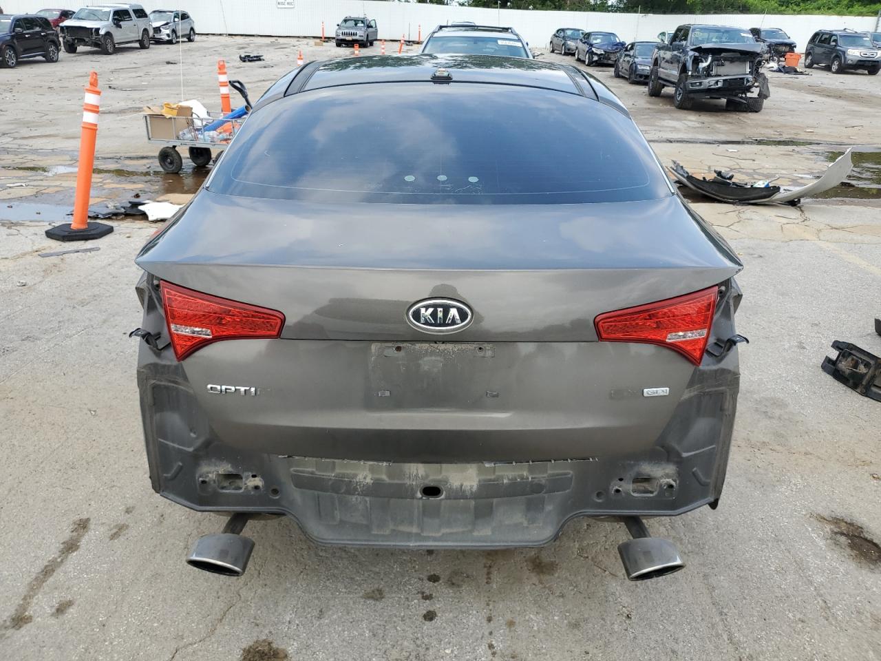 2011 Kia Optima Ex VIN: KNAGN4A76B5058331 Lot: 65336275
