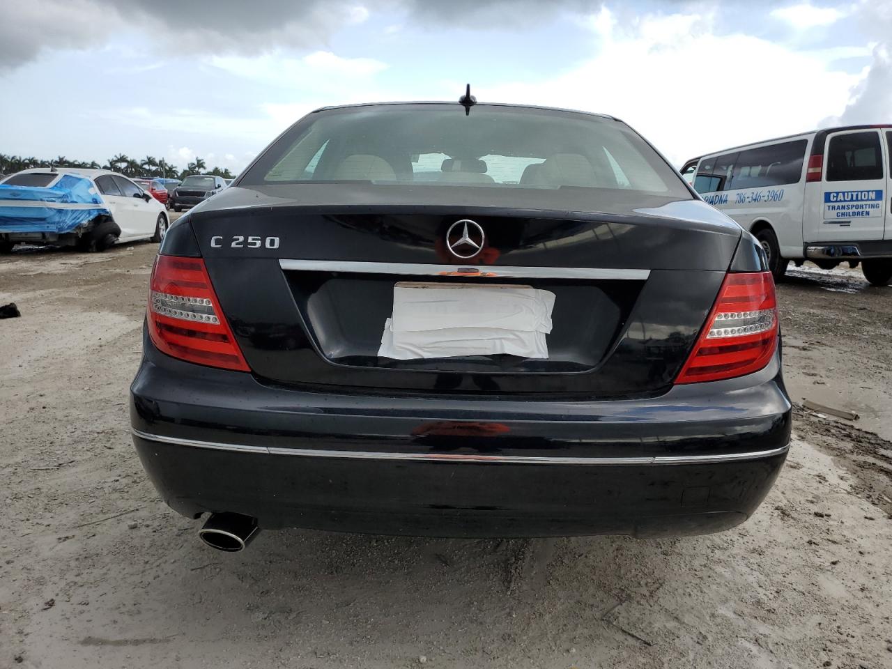 2012 Mercedes-Benz C 250 VIN: WDDGF4HBXCR237790 Lot: 63523215