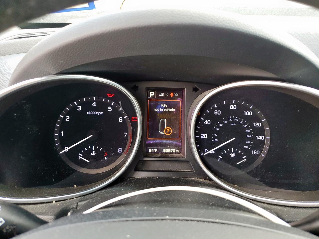 2017 Hyundai Santa Fe Se VIN: KM8SN4HF0HU192059 Lot: 64010695