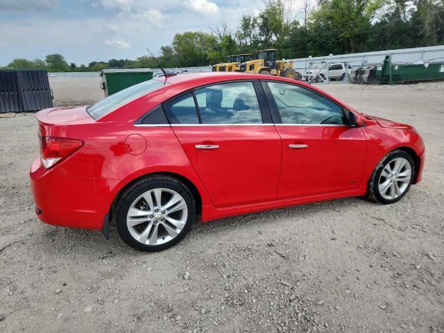 CHEVROLET CRUZE 2014 Czerwony
