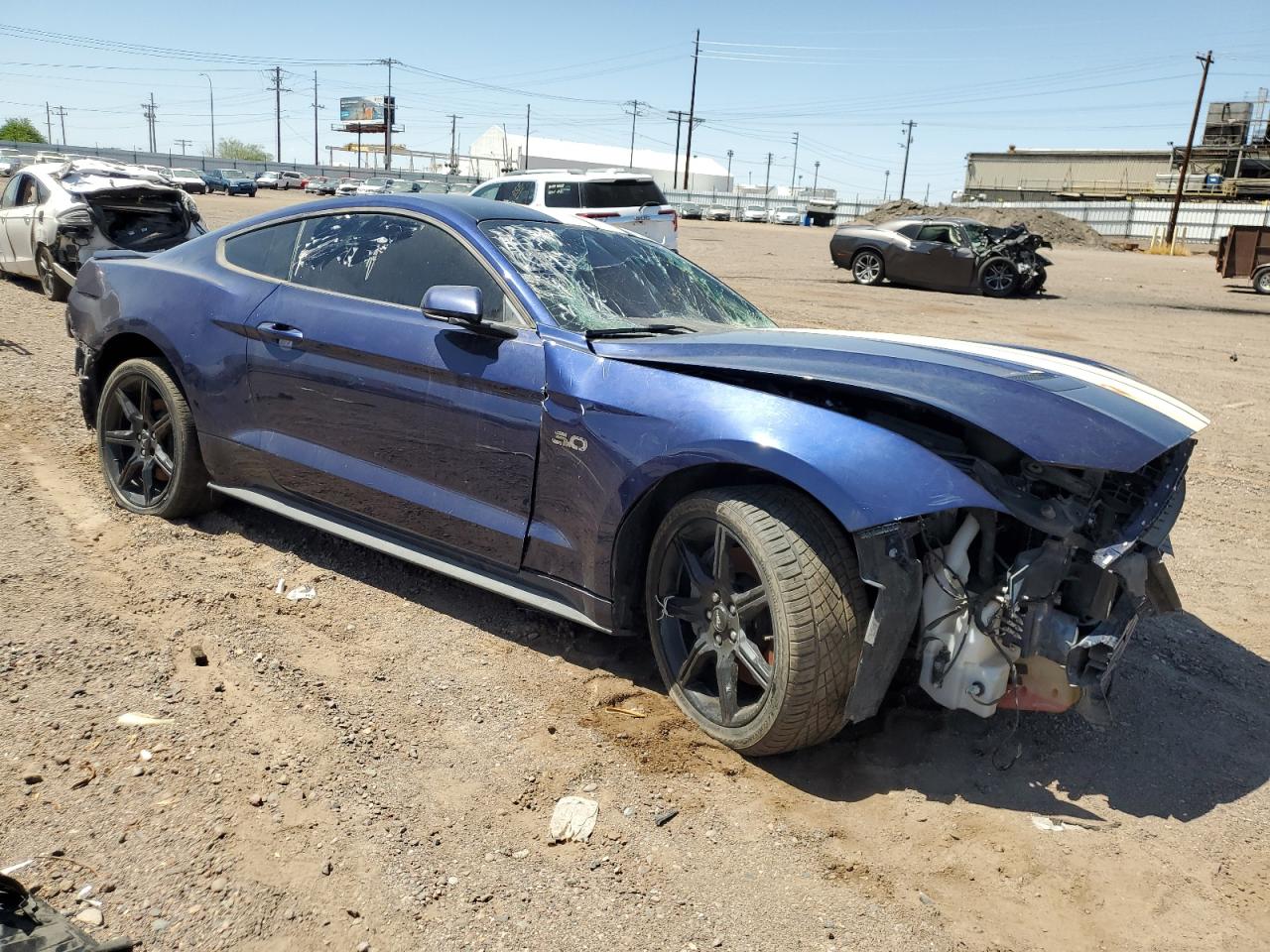 2019 Ford Mustang Gt VIN: 1FA6P8CF0K5130487 Lot: 66893835