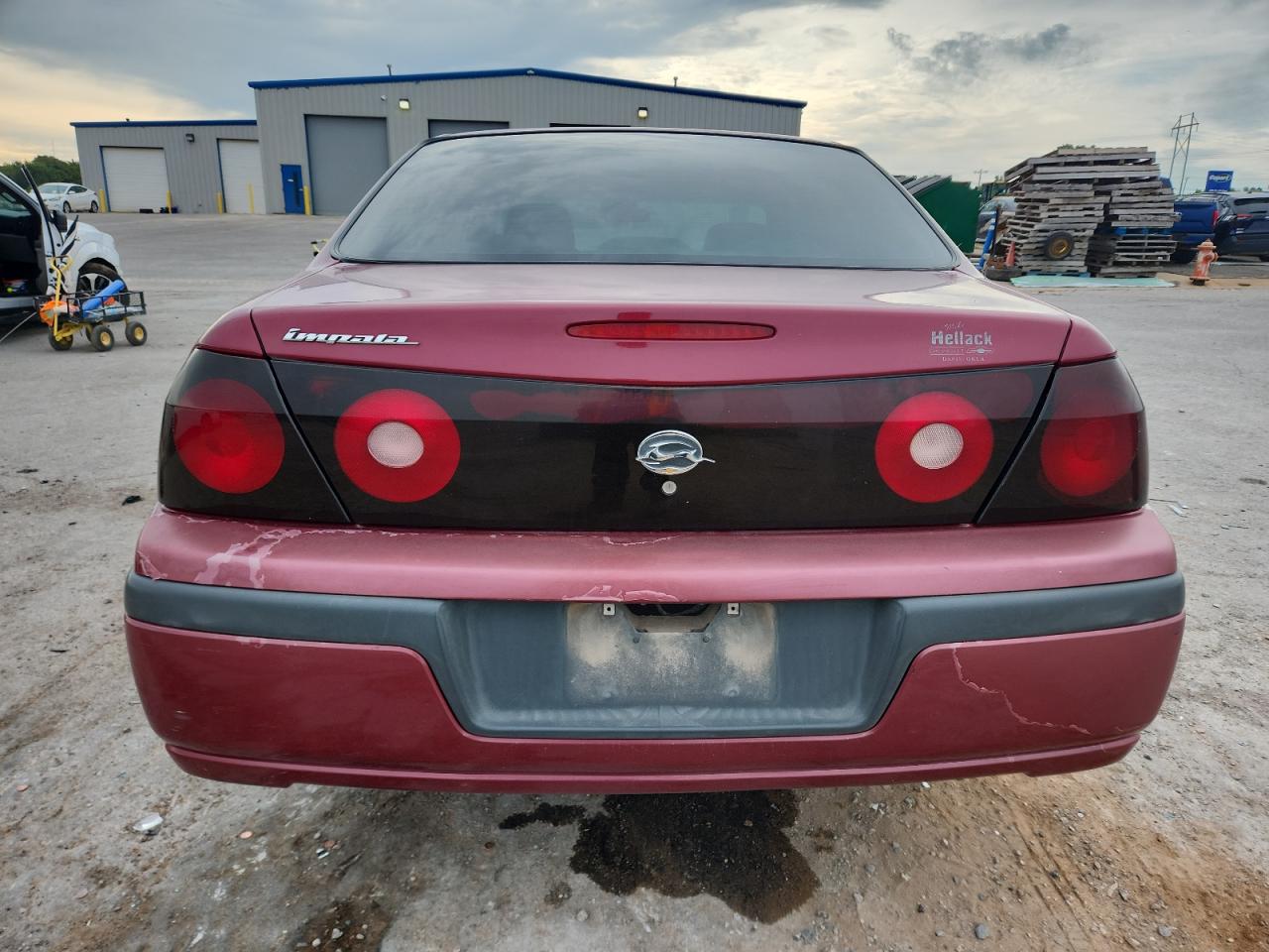 2005 Chevrolet Impala VIN: 2G1WF52E459344337 Lot: 63236765