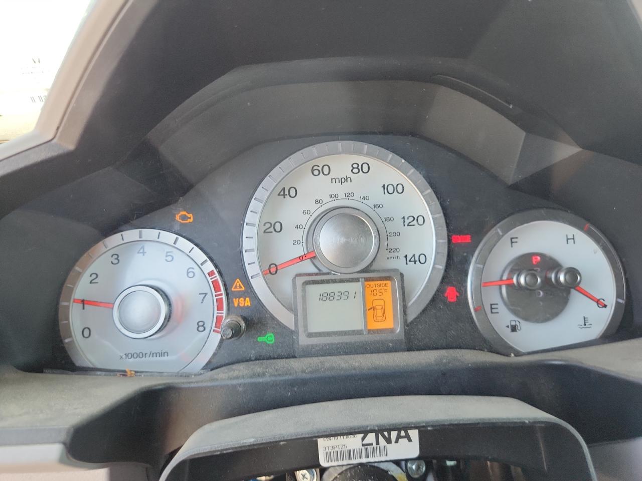 2010 Honda Pilot Ex VIN: 5FNYF3H48AB021563 Lot: 61421905